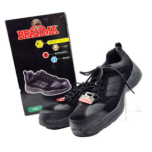Brahma Work Shoes Adan Steel Toe Slip & Oil Resistant Men's Size 10.5 New in Box